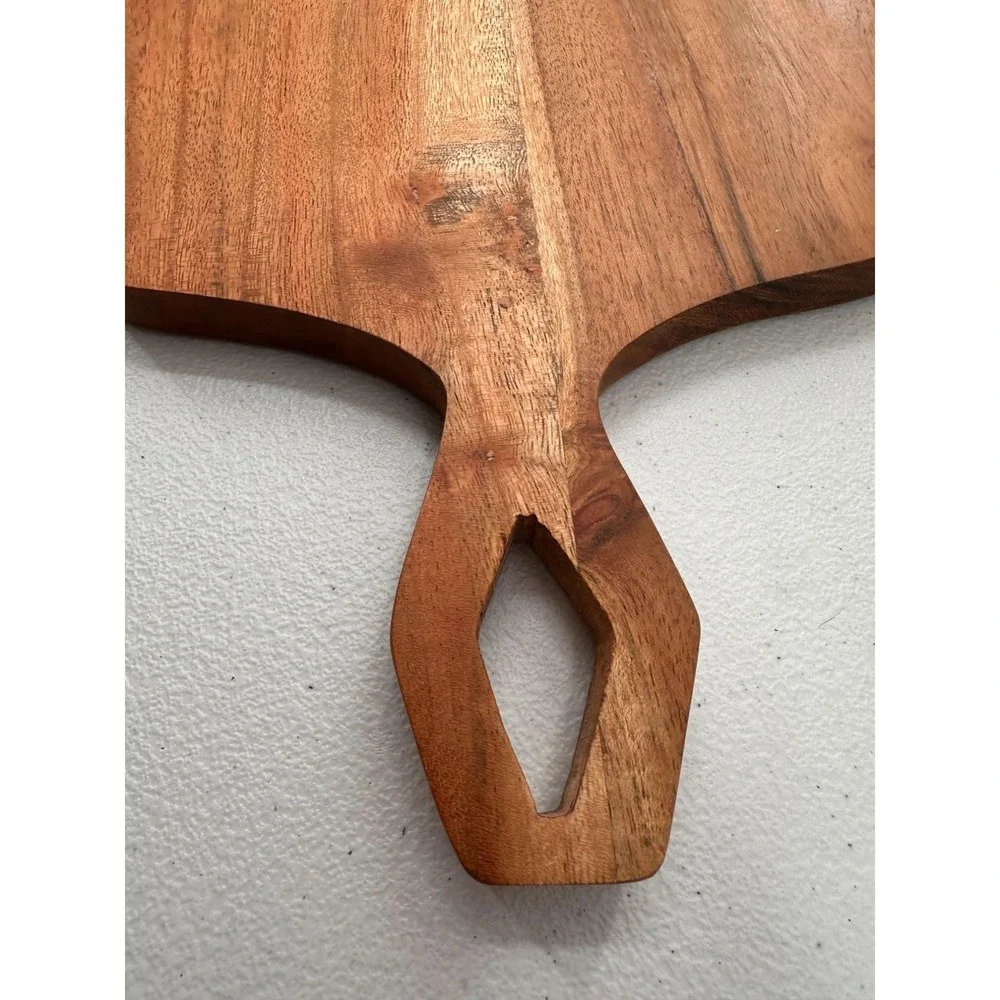 Thirstystone Acacia Wood Serving Board Marble Inlay Detail Spreader Charcuterie‎